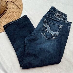 Big Star Casey K Low Rise Crop Jeans